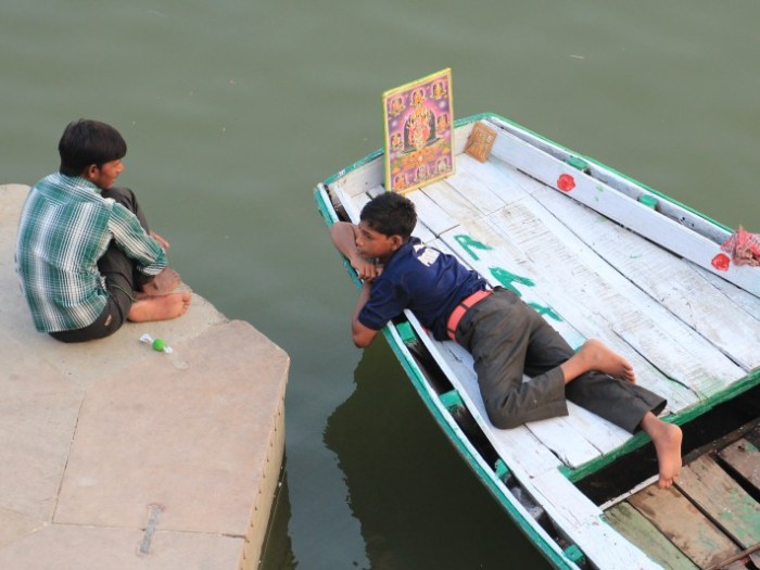 Boys on the Ganges