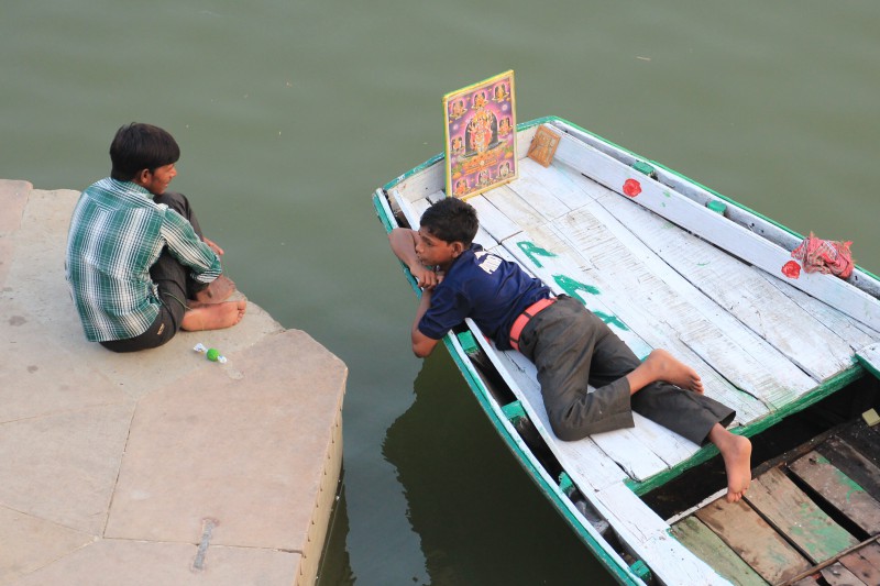 Boys on the Ganges