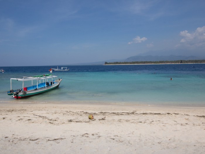 Mt. Rinjani from Gili Air