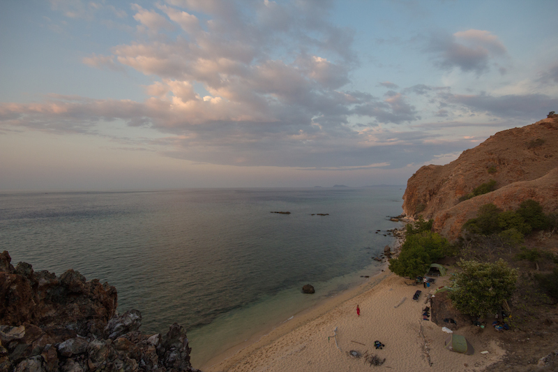 Camping near Komodo National Park