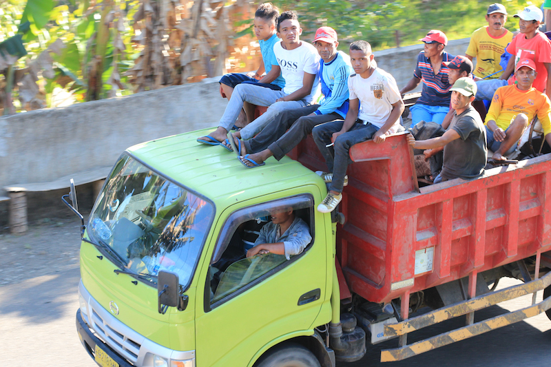 Along the Trans-Flores Highway