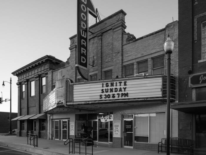 Woodward Downtown Black and White