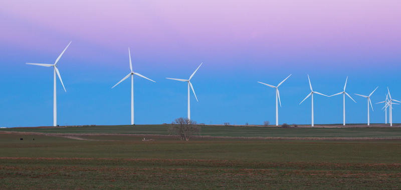 Wind Farm near Weatherfod