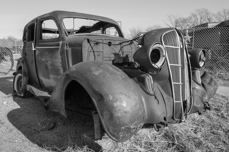 Old Car in Waynoka