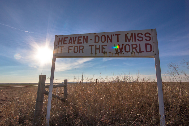 Heavan, don't miss it for the world