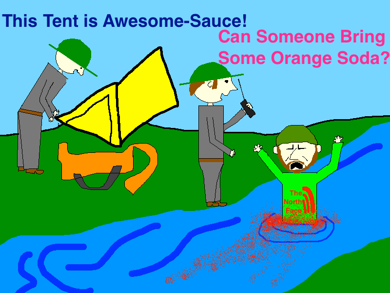 Park Ranger Comic bear spray