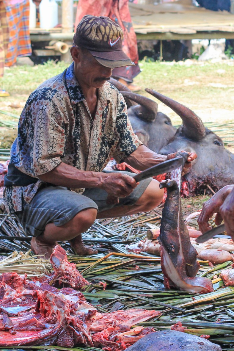 Toraja butcher