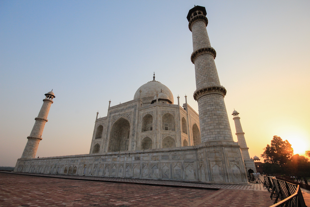 Taj Mahal sunrise