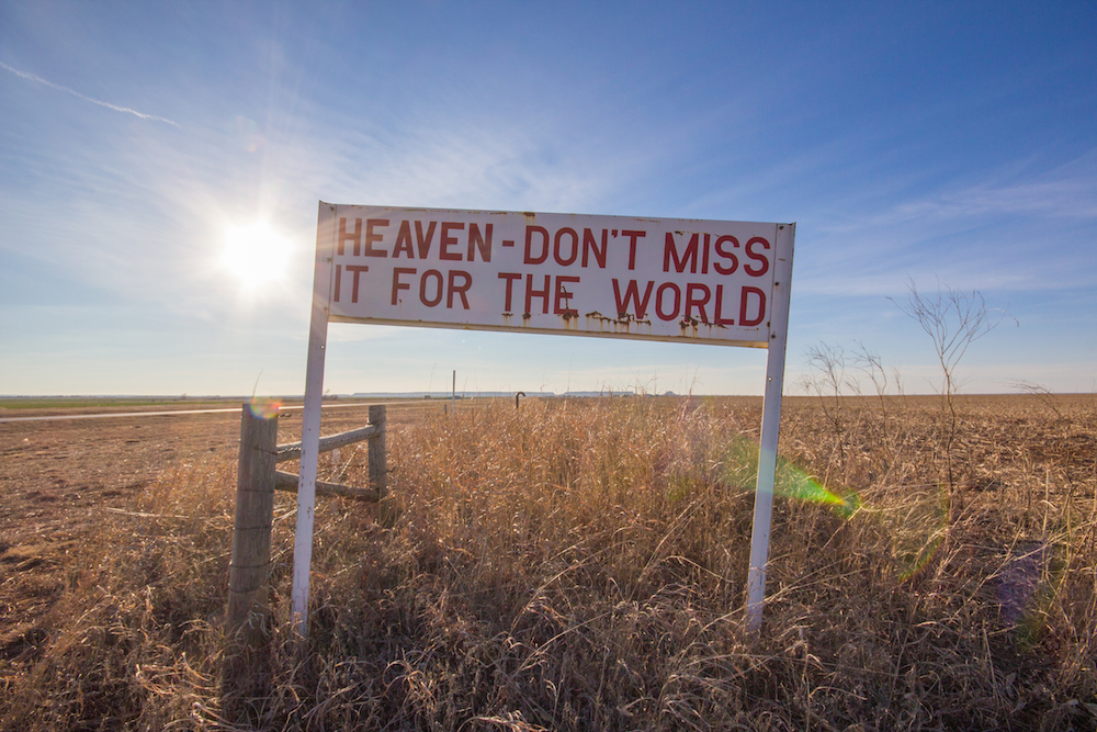 Gloss Mountains sunset