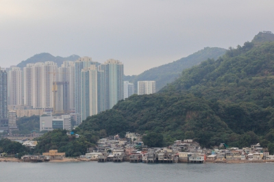The edge of Hong Kong