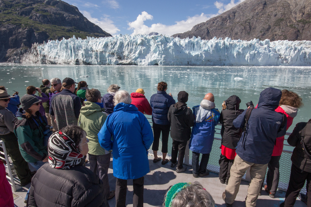 Glacier Bay Boat Tour at Marjorie Glacier