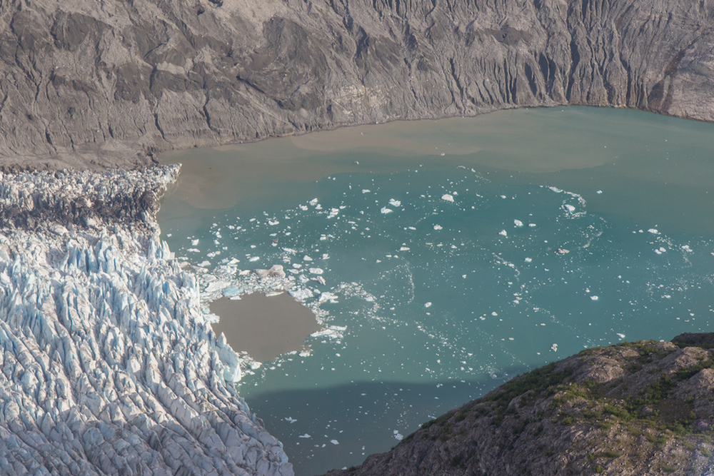 Glacier Bay Flight seeing McBride Glacier