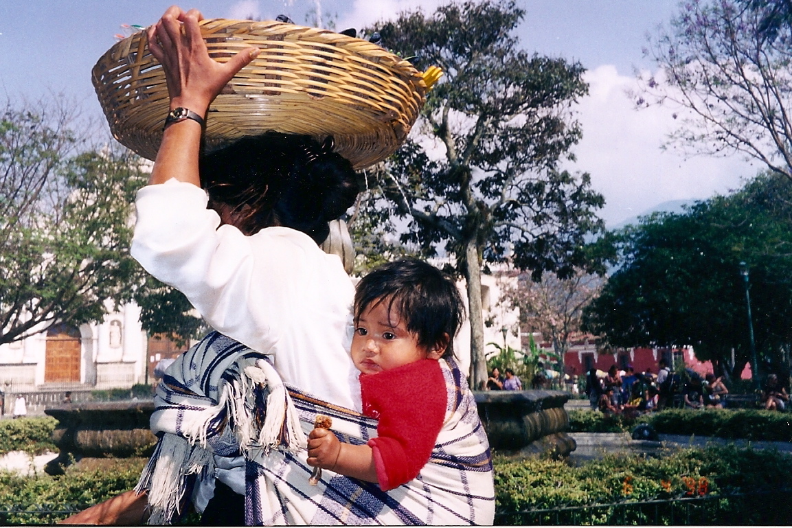 boy and mother Guatemala