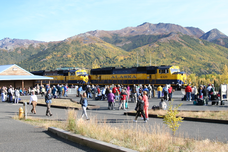 Denali Train depot