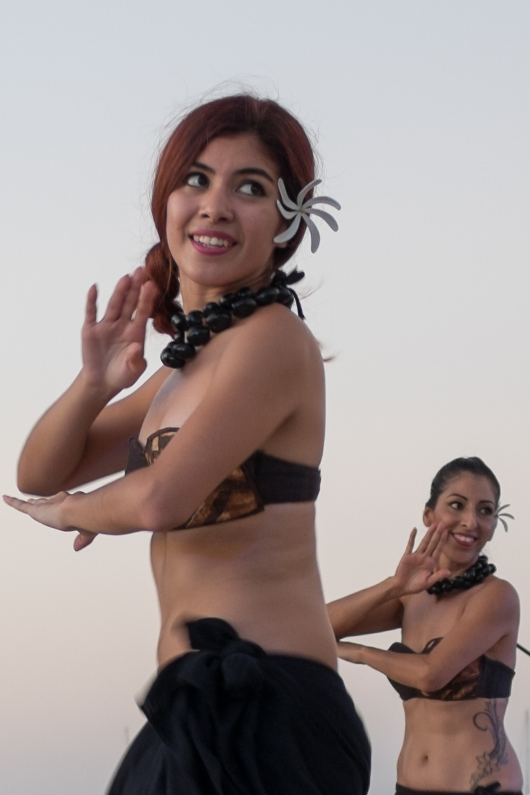 Dancers on the La Paz Malecon