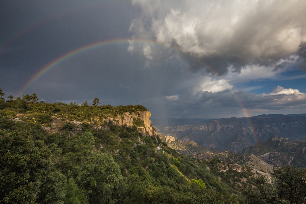 Copper Canyon rainbow