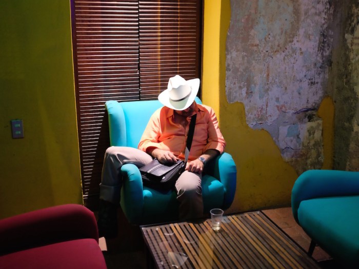 Man passed out in bar