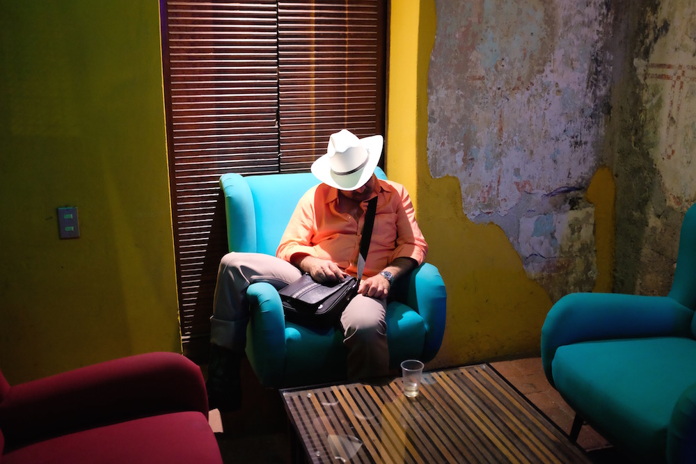 Man passed out in bar