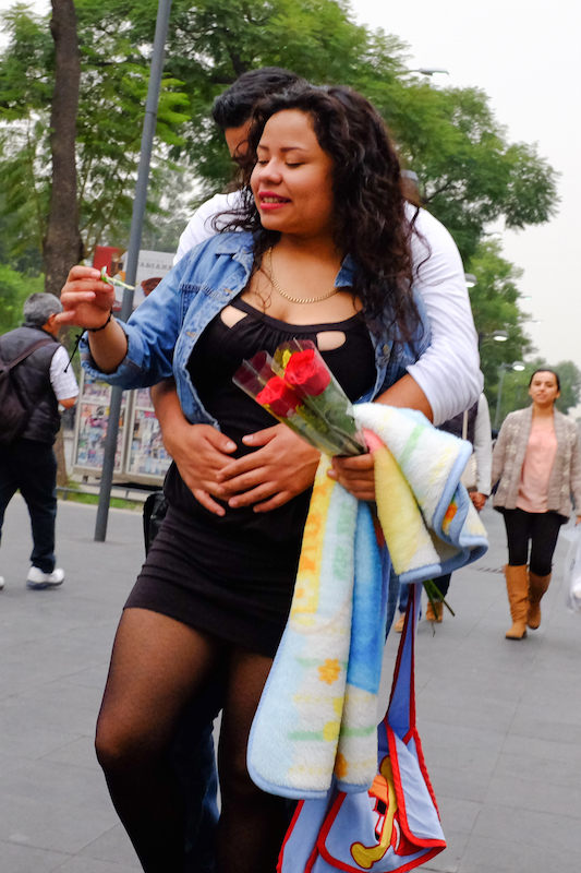Mexico City People Watching