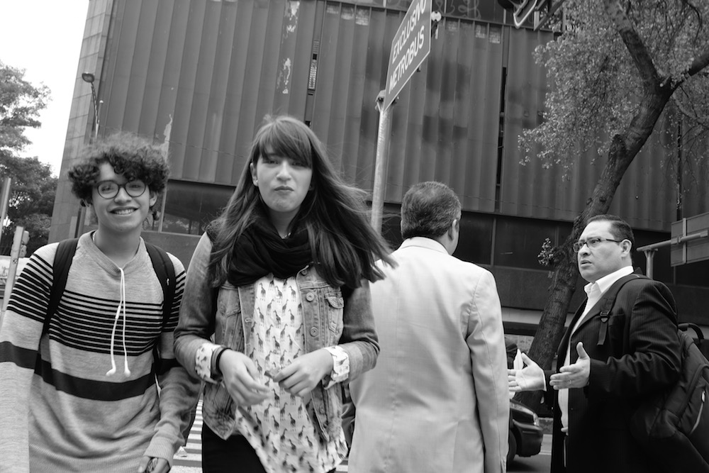 Mexico City black and white