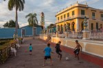 Soccer match in Trinidad