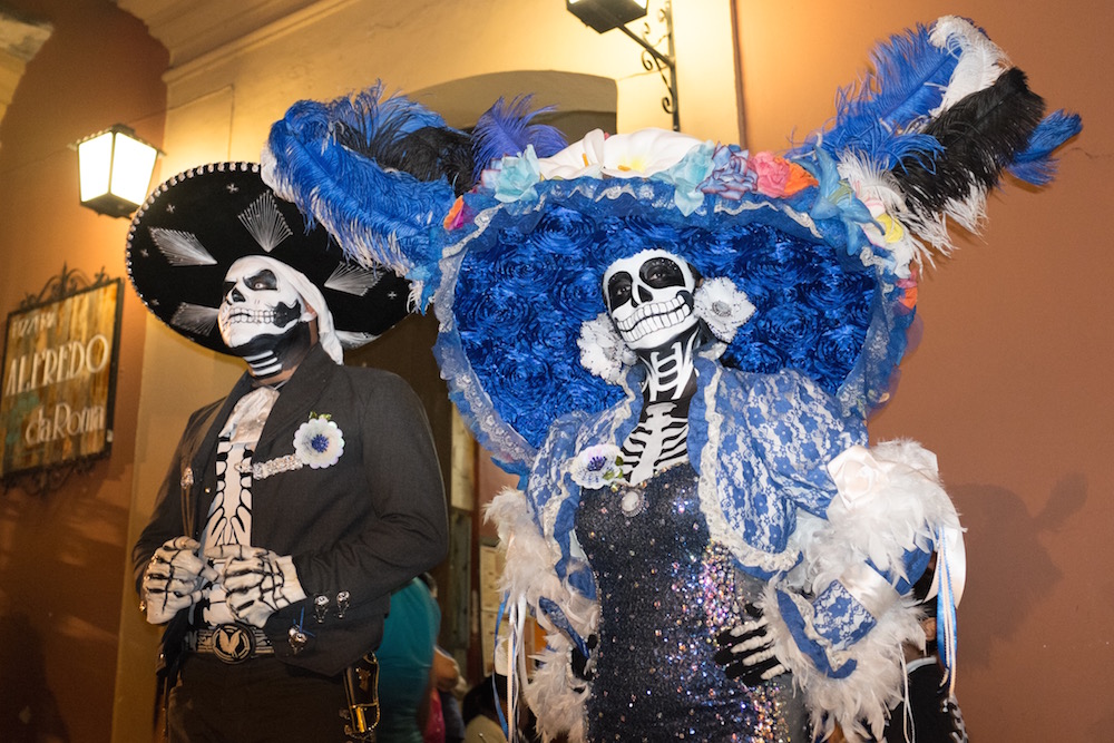 Catrinas in Oaxaca at Day of the Dead