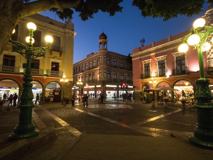 Puebla Mexico Zocalo