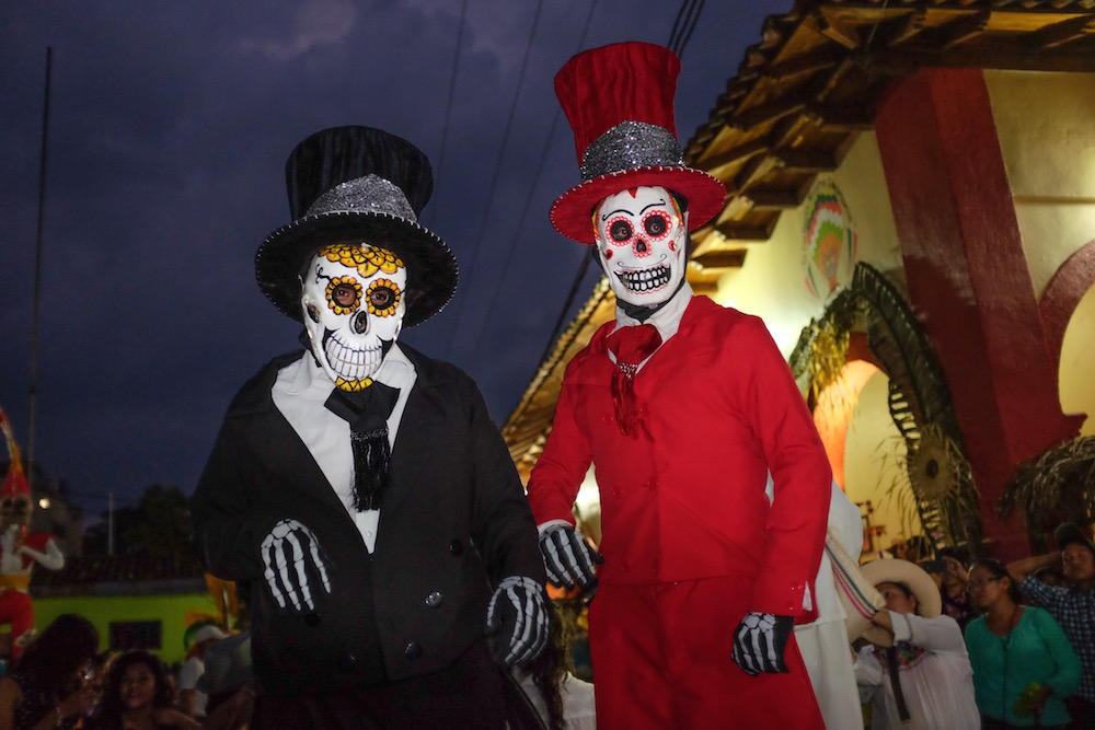 Zozocolco day of the dead dancers