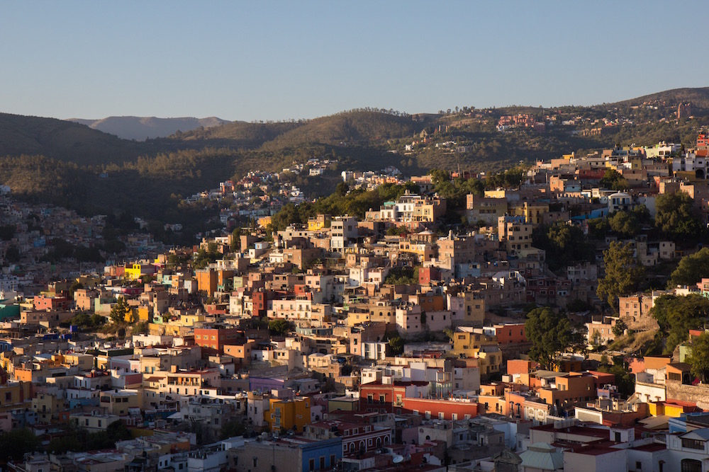 Guanajuato from above