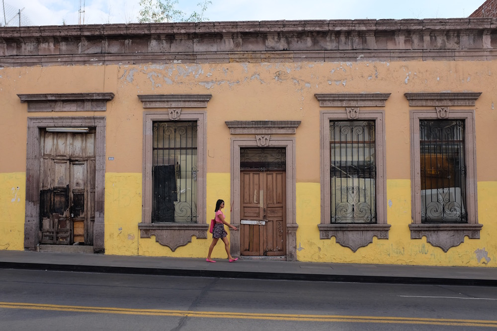 Morelia girl walking