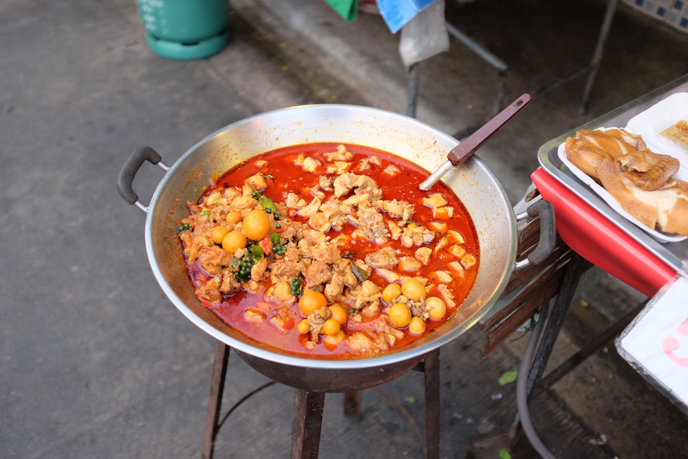 Spicy street food