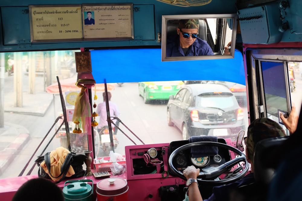Bus driver Bangkok