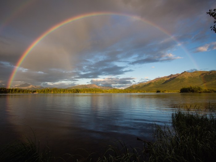 Rainbow in Alaska