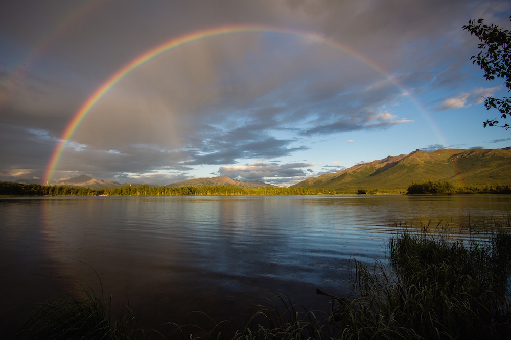 Rainbow in Alaska