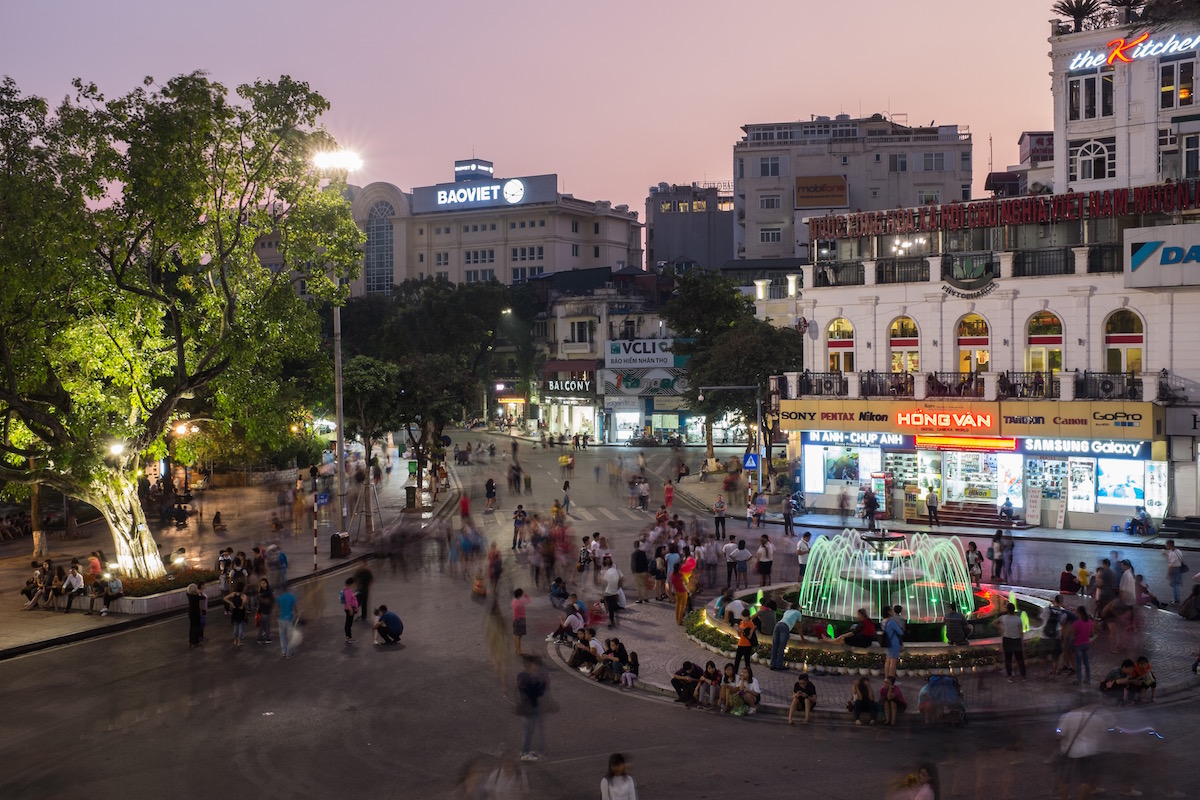 Hanoi sunset