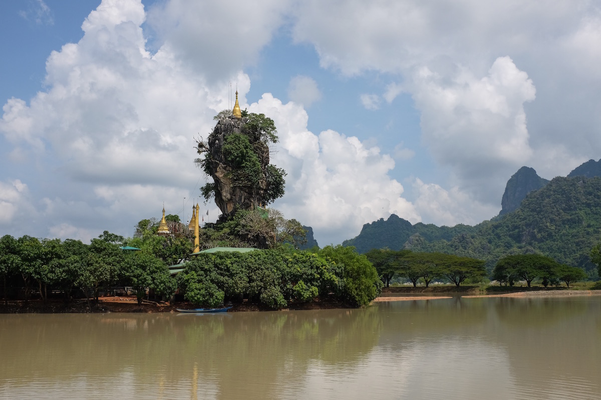 Kyauk Kalap monastery.
