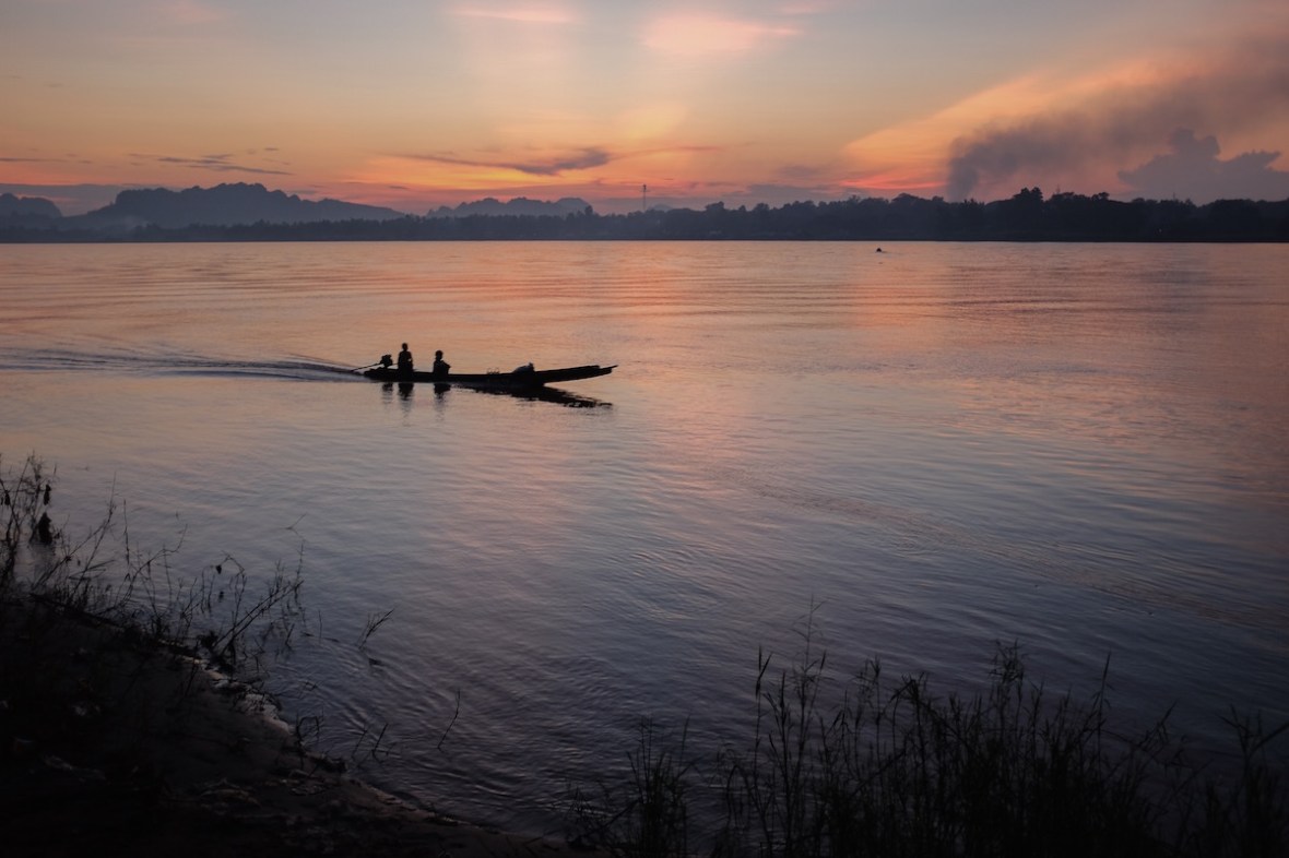 Thanlyin River sunset