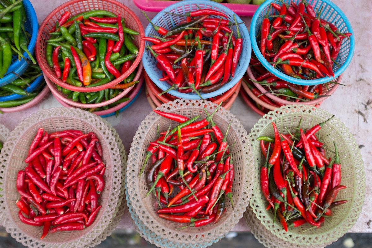 Pepper in Market Bangkok
