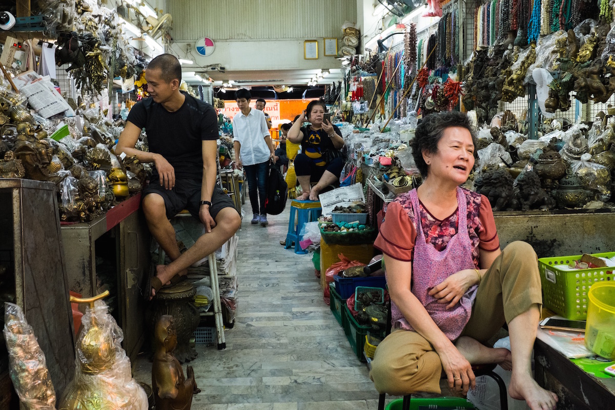 Bangkok Street Photos Talat Mai