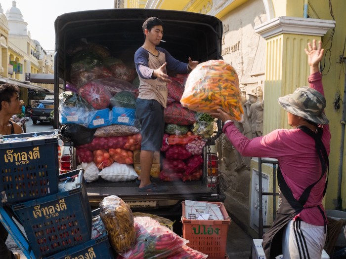 Bangkok Street Photography Flower Market