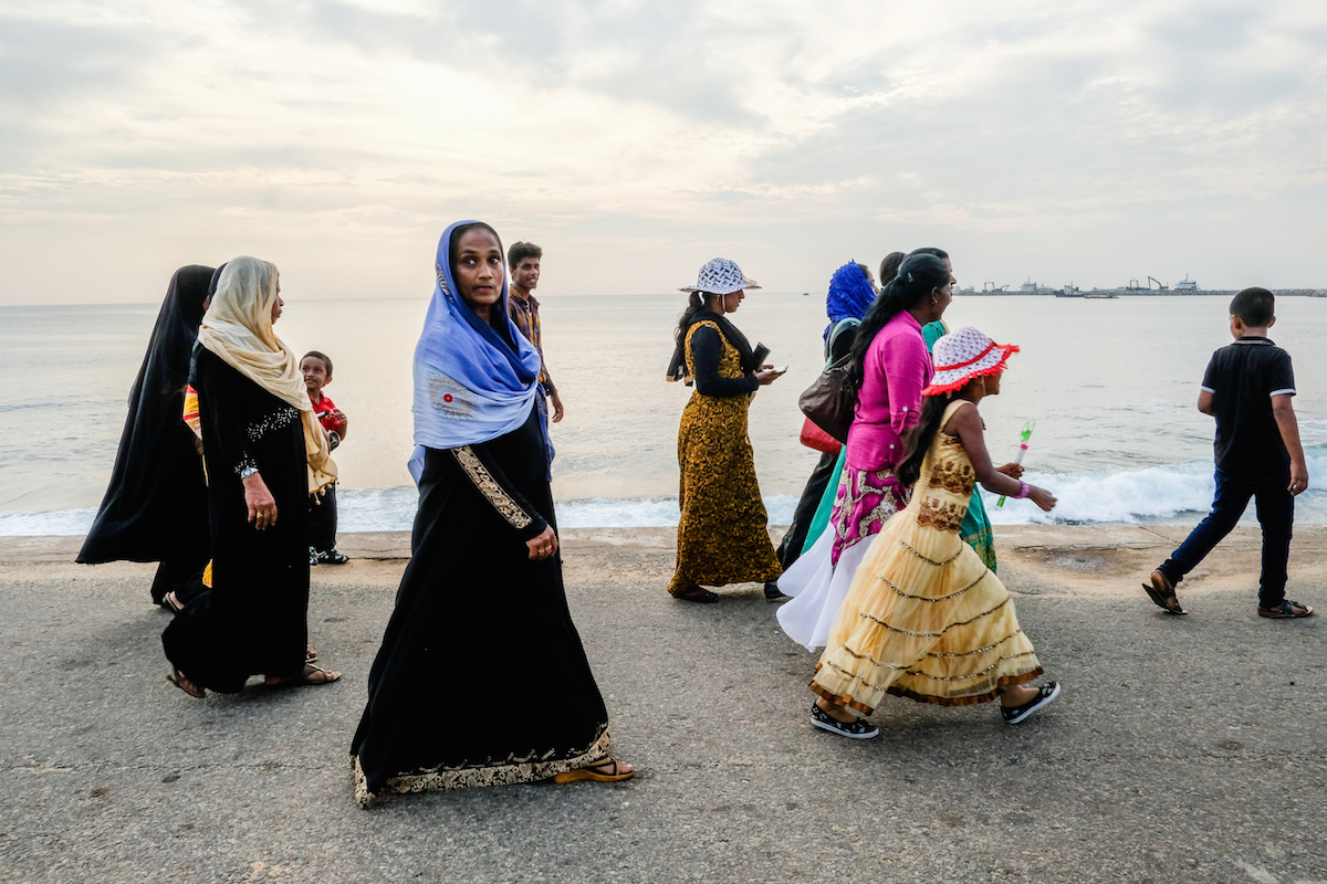 Galle Face Green family
