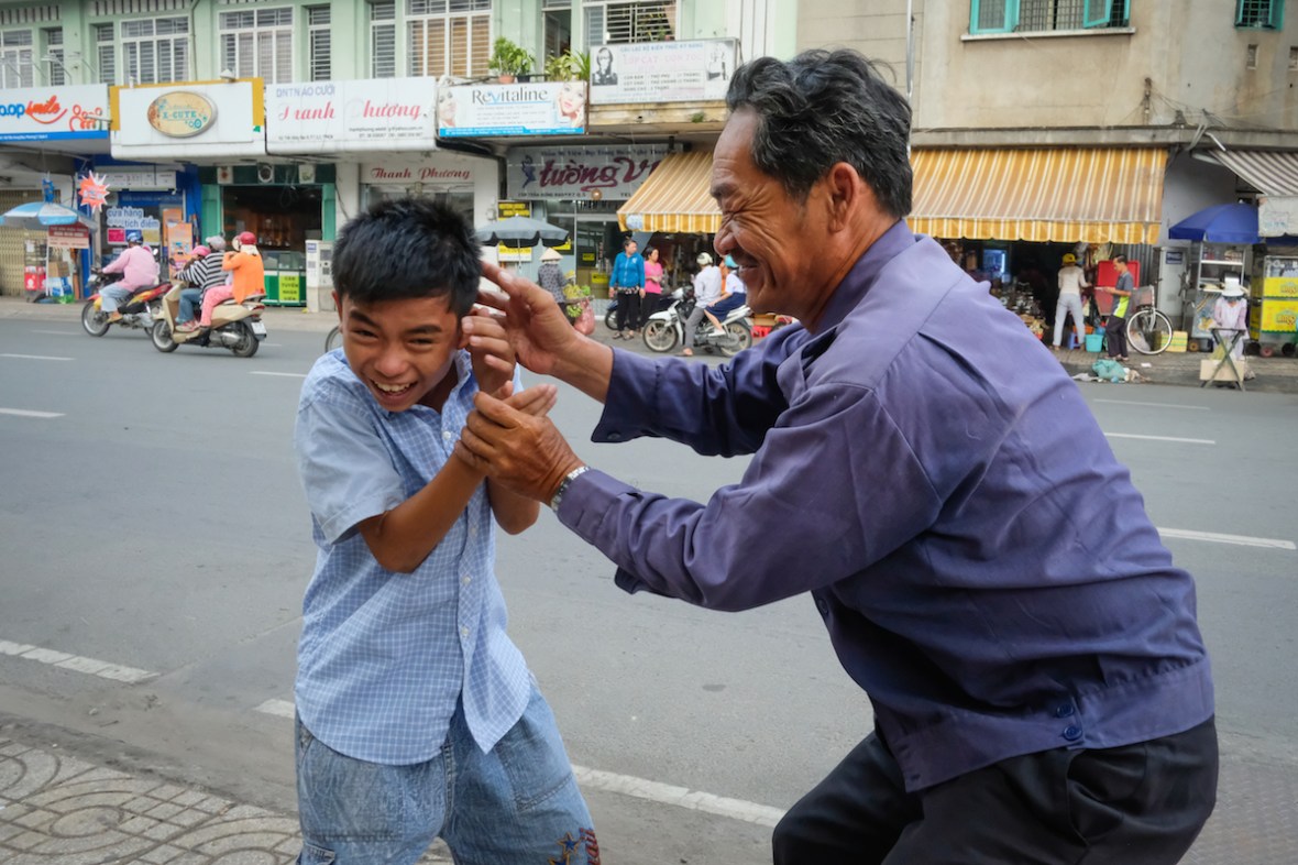 Street life in Ho Chi Minh City