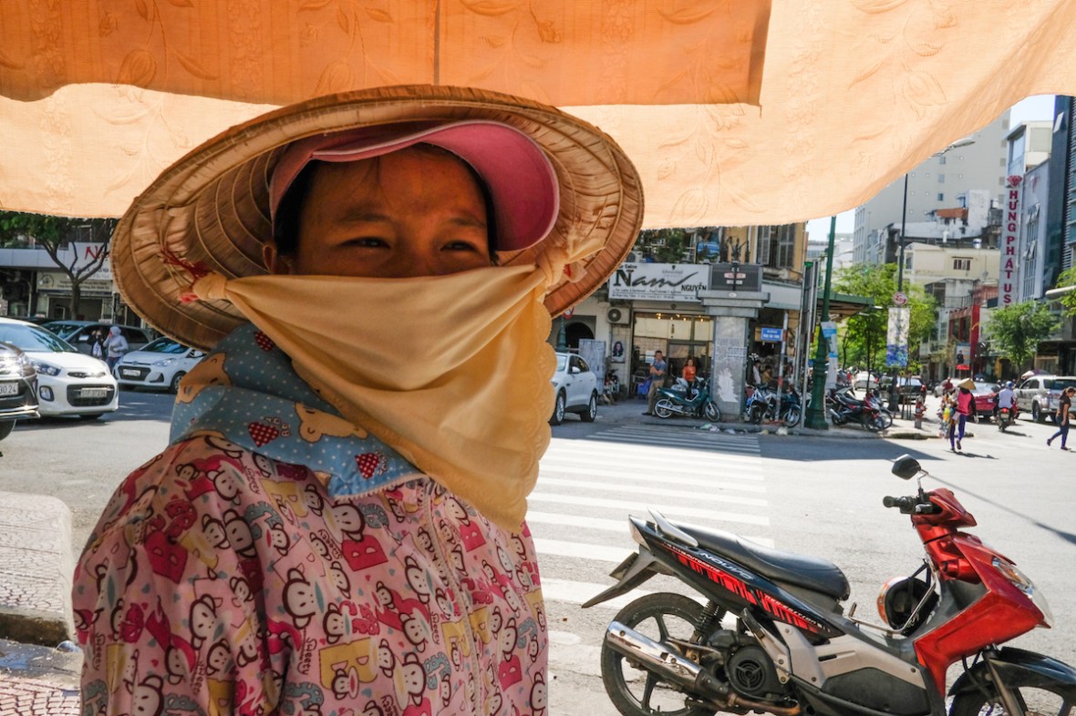 Woman at market