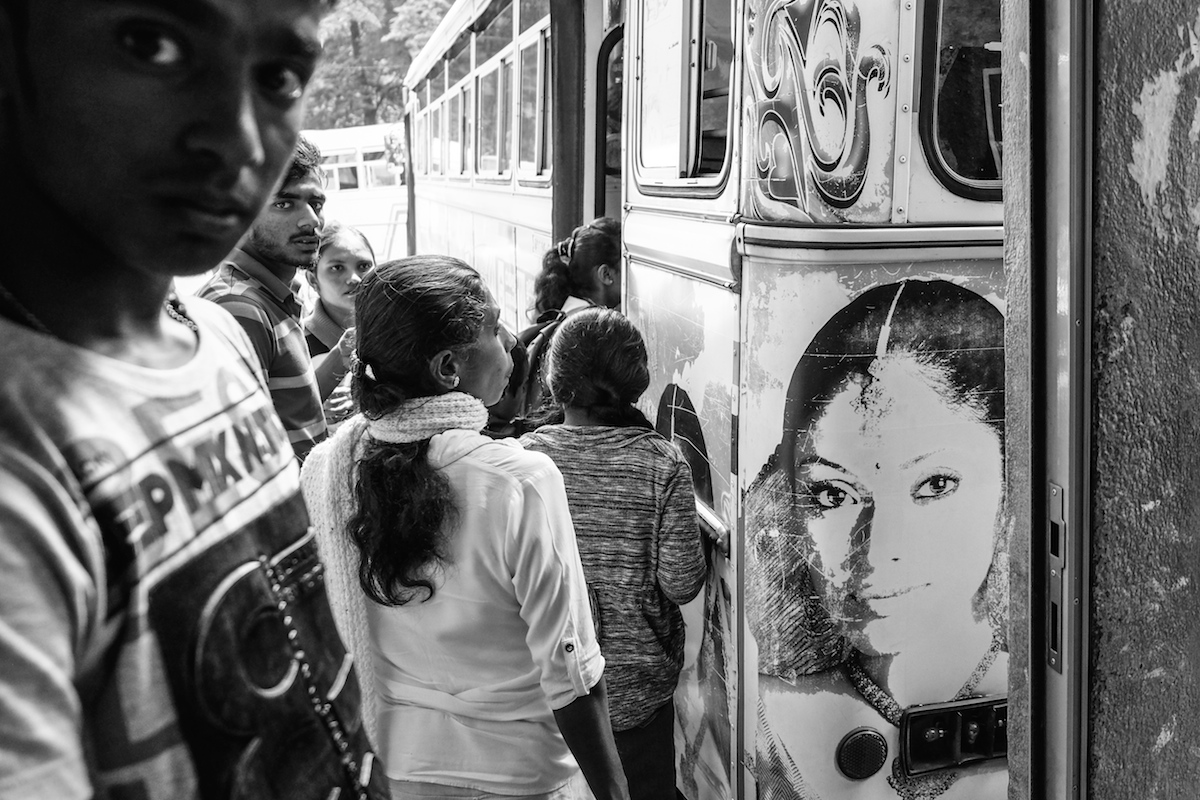 Sri Lanka black white