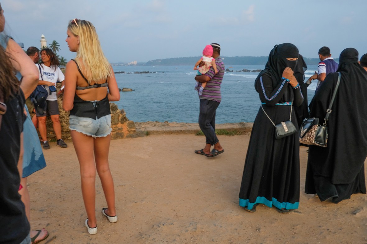 muslim with tourist