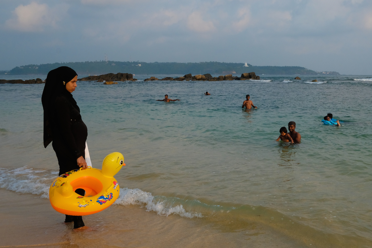 muslim Sri Lanka street photo