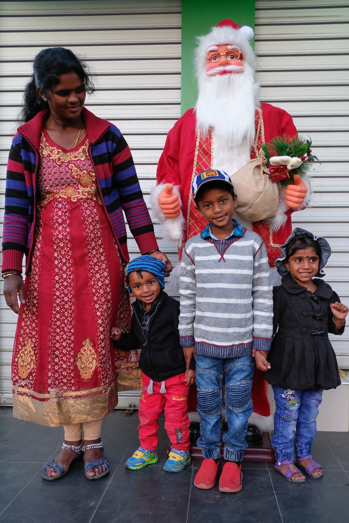 Christmas family Sri Lanka