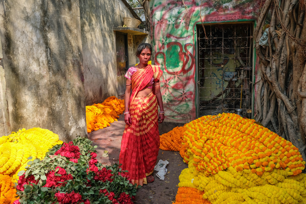 Malik Ghat Flower Market
