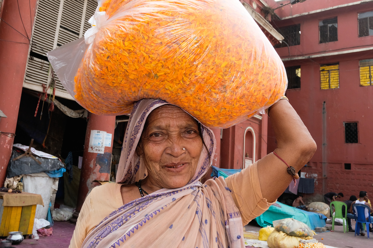 Malik Ghat Flower Vendor