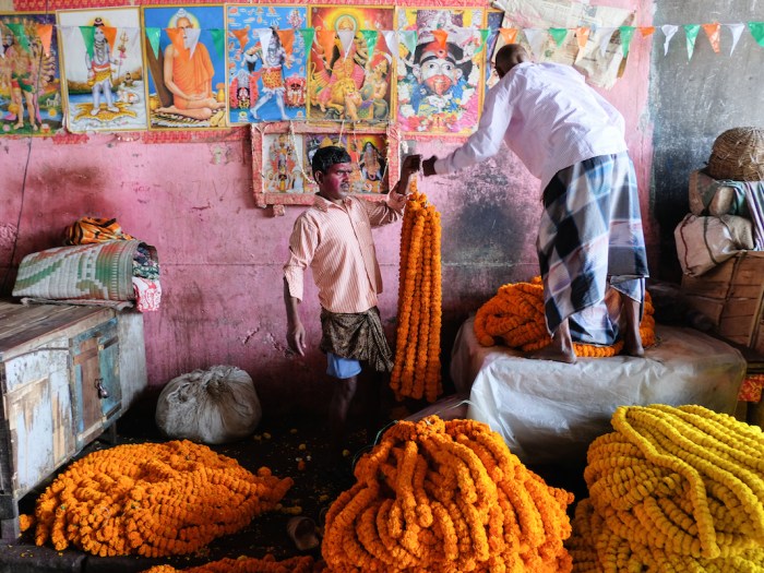 Malik Ghat Flower Vendor